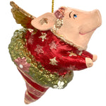 Julepynt - Julegris i adventskrans