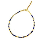 Elegant Lapis lazuli armbånd