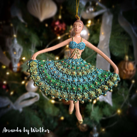 Julepynt - Danseprinsesse