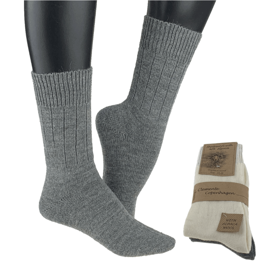 Tynde sokker uld alpaca – Amanda by
